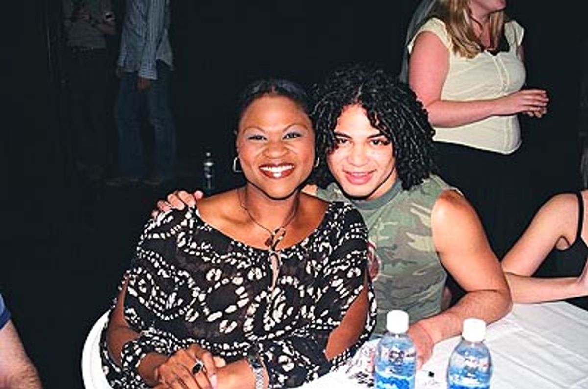 Romelda T. Benjamin (Sister Chantelle) and Isaac Calpito
(Alan; Understudy Peter, Matt, Lucas; Dance Captain)  at 