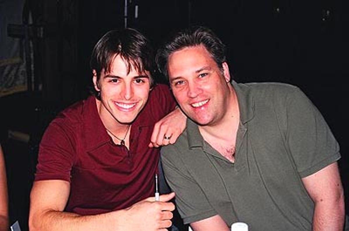 
Mike Cannon (Zach: Understudy Jason, Peter) and Jim Price (Priest)  at 