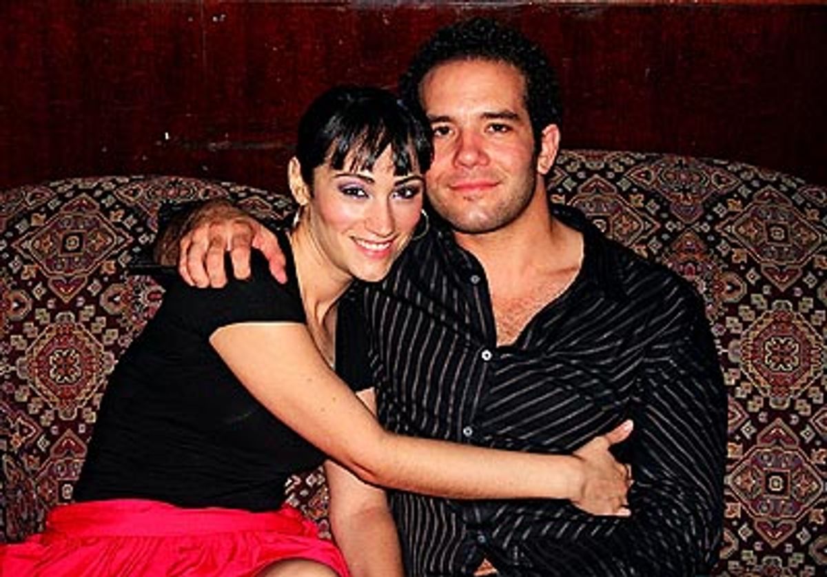 Eden Espinosa (Wicked, and upcoming in Brooklyn) and Aaron Lohr at 