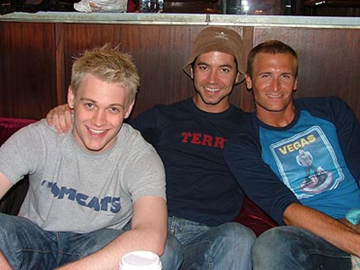 Bare Buddies â€” Michael, Scott and John at 