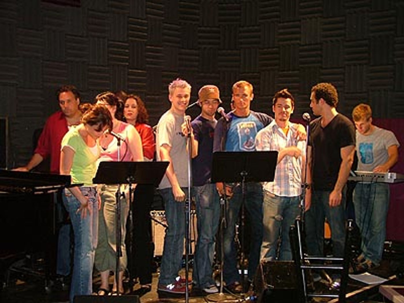 Photo Coverage: Bare's Back Concert - the Cast in Rehearsal!  Image