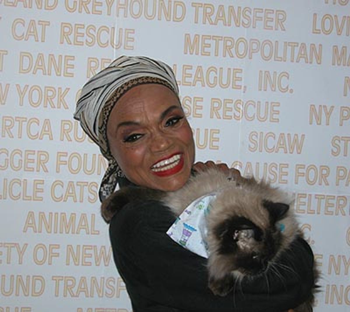 Eartha Kitt at 