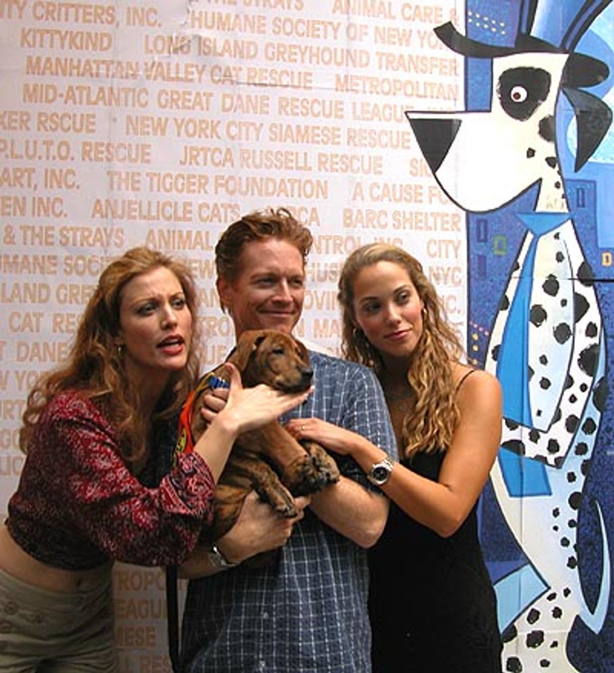 Rachel York, Eric Stolz and Elizabeth Berkley at 