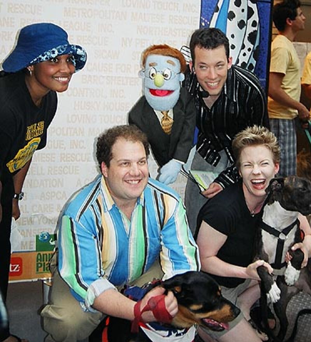 The cast of Avenue Q at 