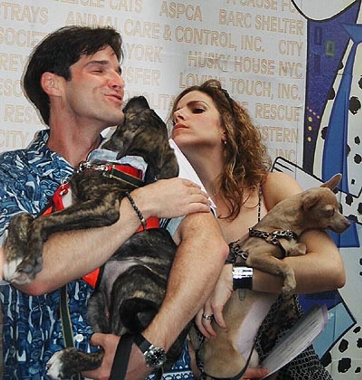 Hugh Panaro and Sandra Joseph at 