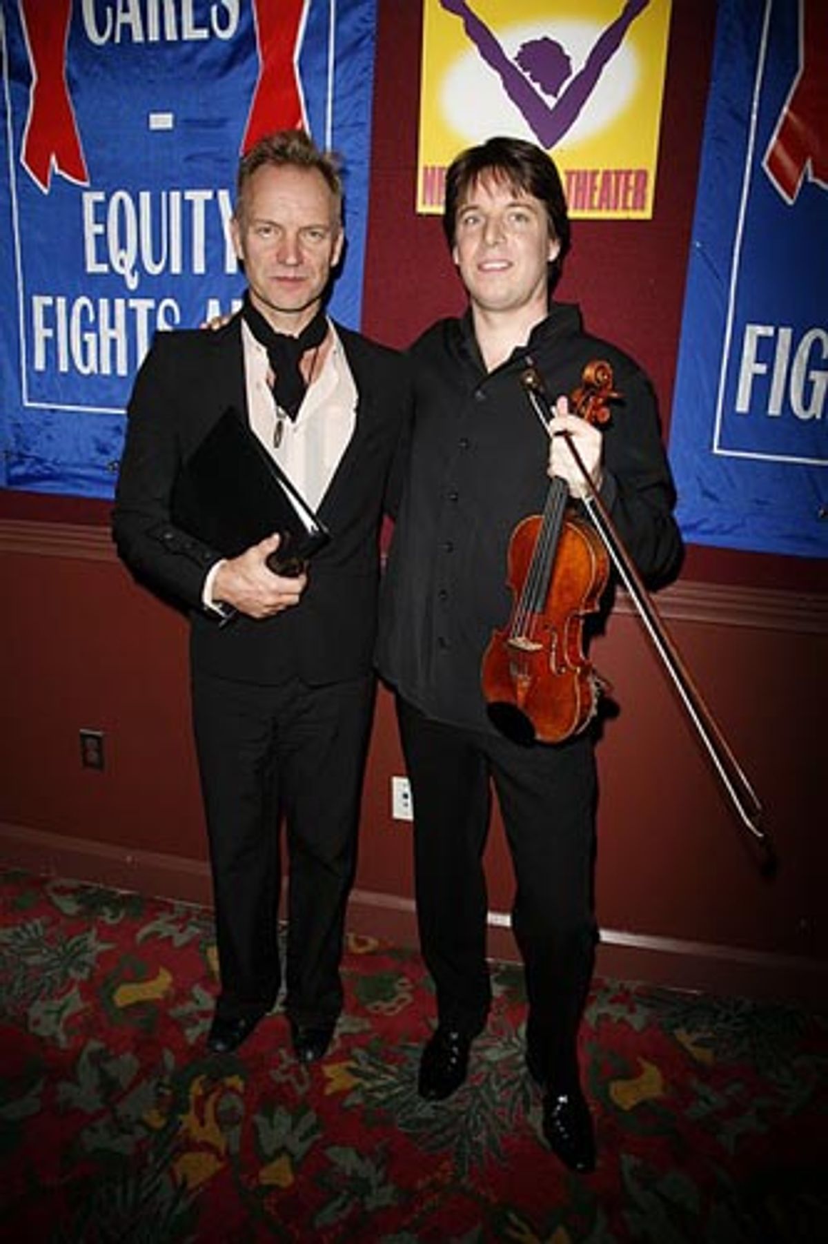 Sting and Joshua Bell  at 