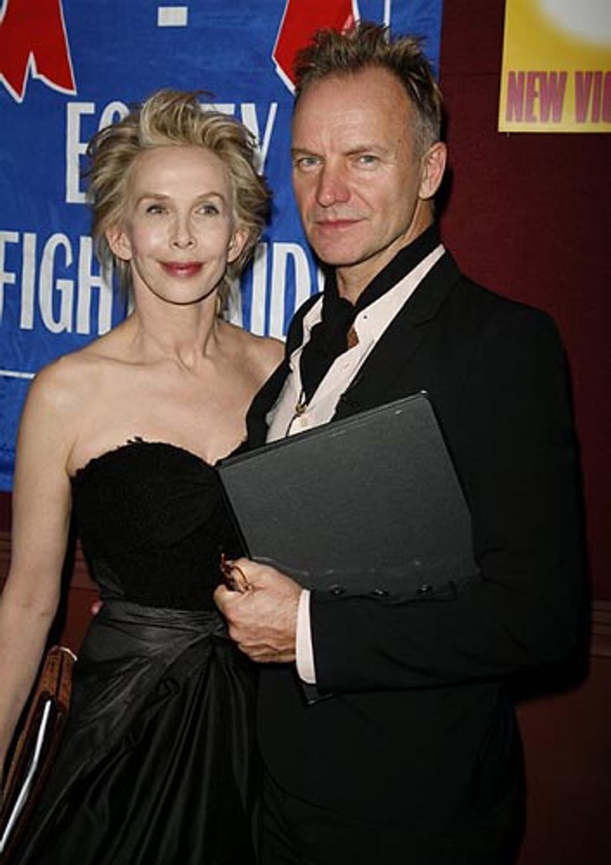 Trudie Styler and Sting at 