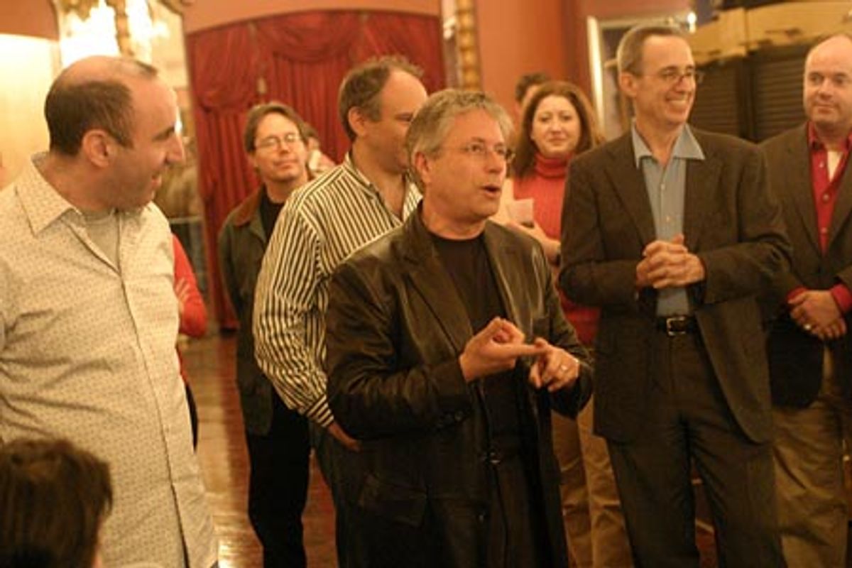 Alan takes his turn thanking the company as well at 