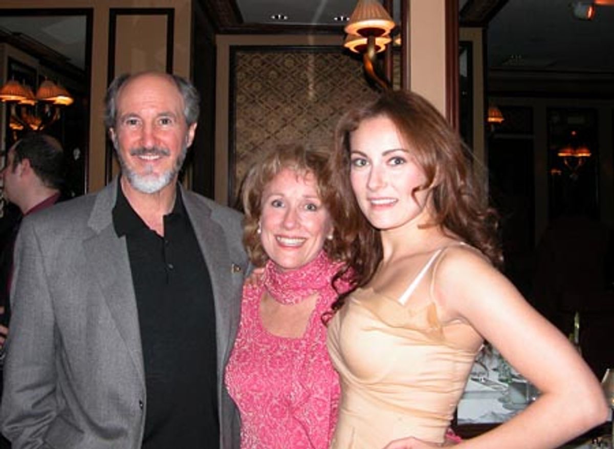 Laura and her proud parents.. at 