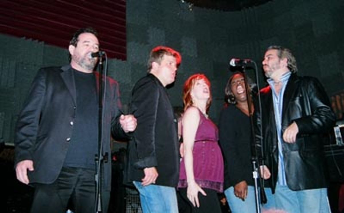 Michael, Rob, Rita, Capathia and Danny at 