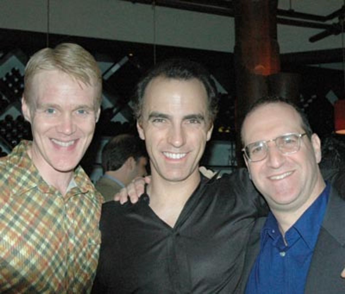 DJ Salisbury, William Michals and Neil Berg at 