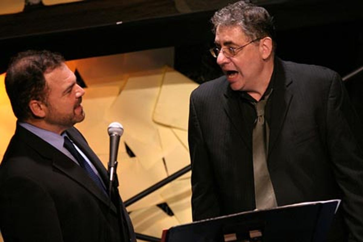 'Right Away' from War Brides - Music by Christopher Berg, Lyrics by Frank Evans, Book by Ron Sproat Performed by Kristen Maloney and Frank Evans (filling in for an absent Jeff Scott Carey), Accompanied by Mark Janas  at 