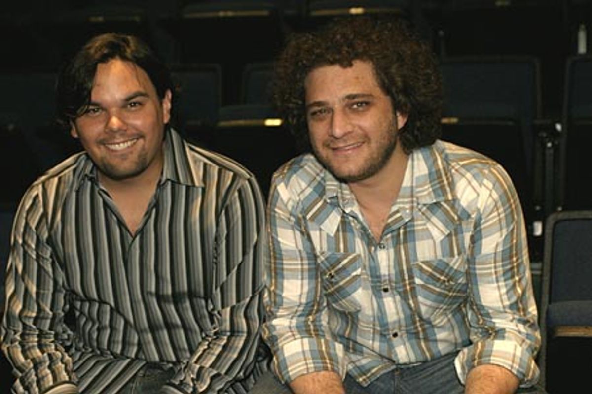 Robert Lopez and Jeff Marx at 