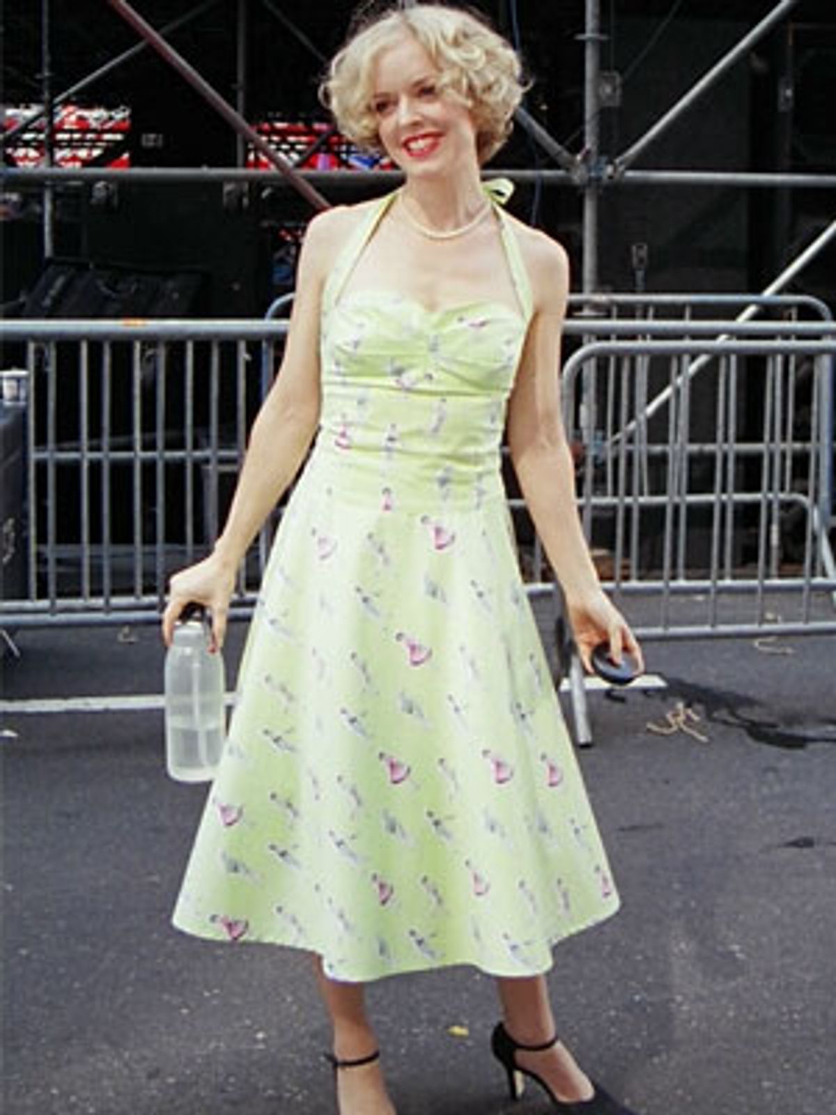 The beautiful Nancy Anderson kicked things off
with a number from Wonderful Town at 