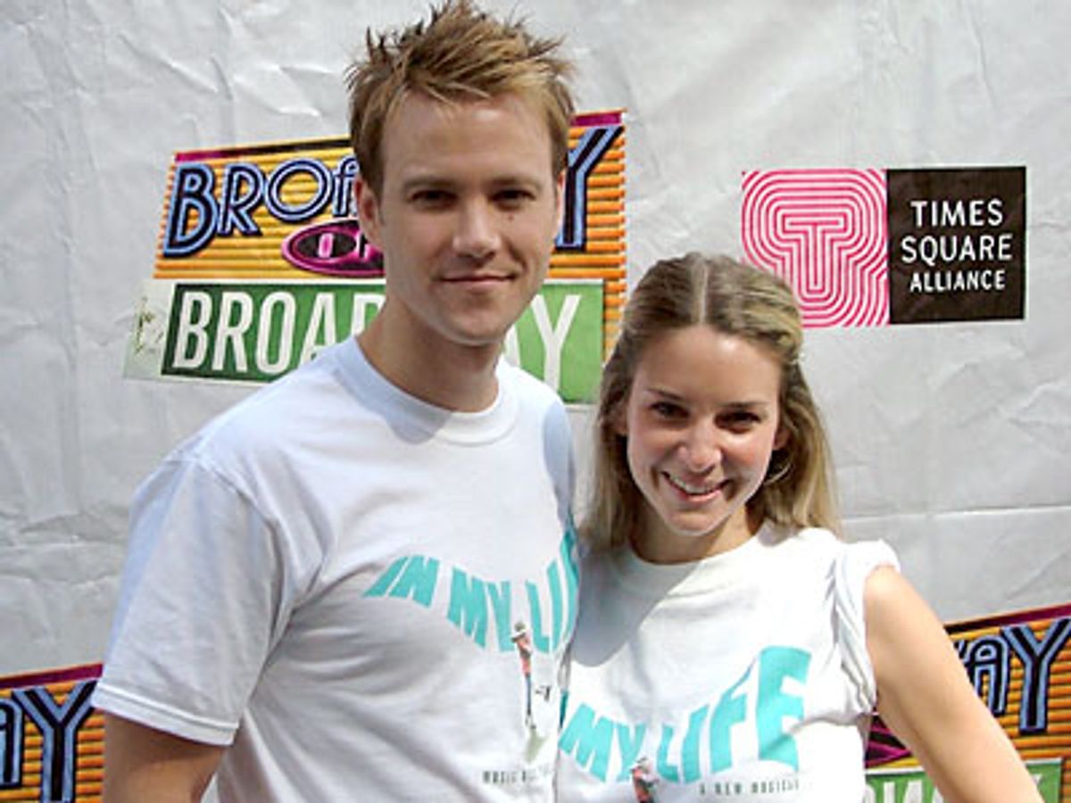 Christopher J. Hanke and Jessica Boevers performed
'In My Life' from 'In My Life' at 