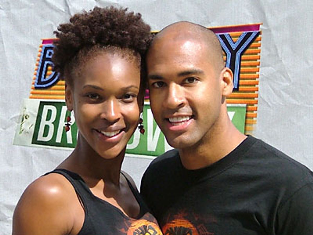 Kissy Simmons and Josh Tower from The Lion King at 