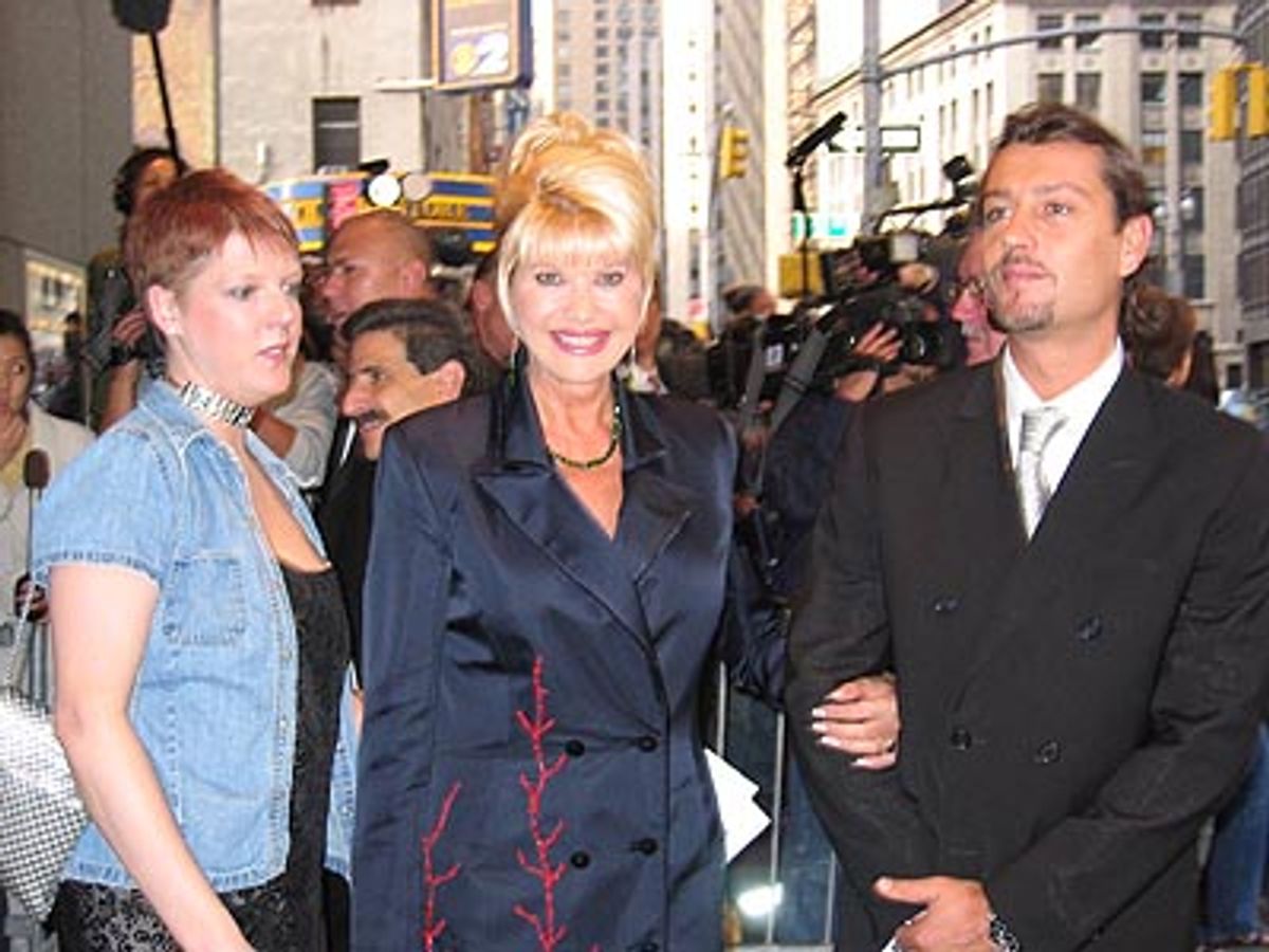 Ivana Trump and boyfriend Rossano Rubicondi at 