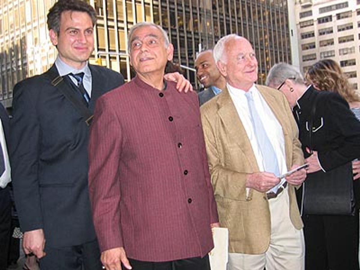 
Ismail Merchant and James Ivory  at 