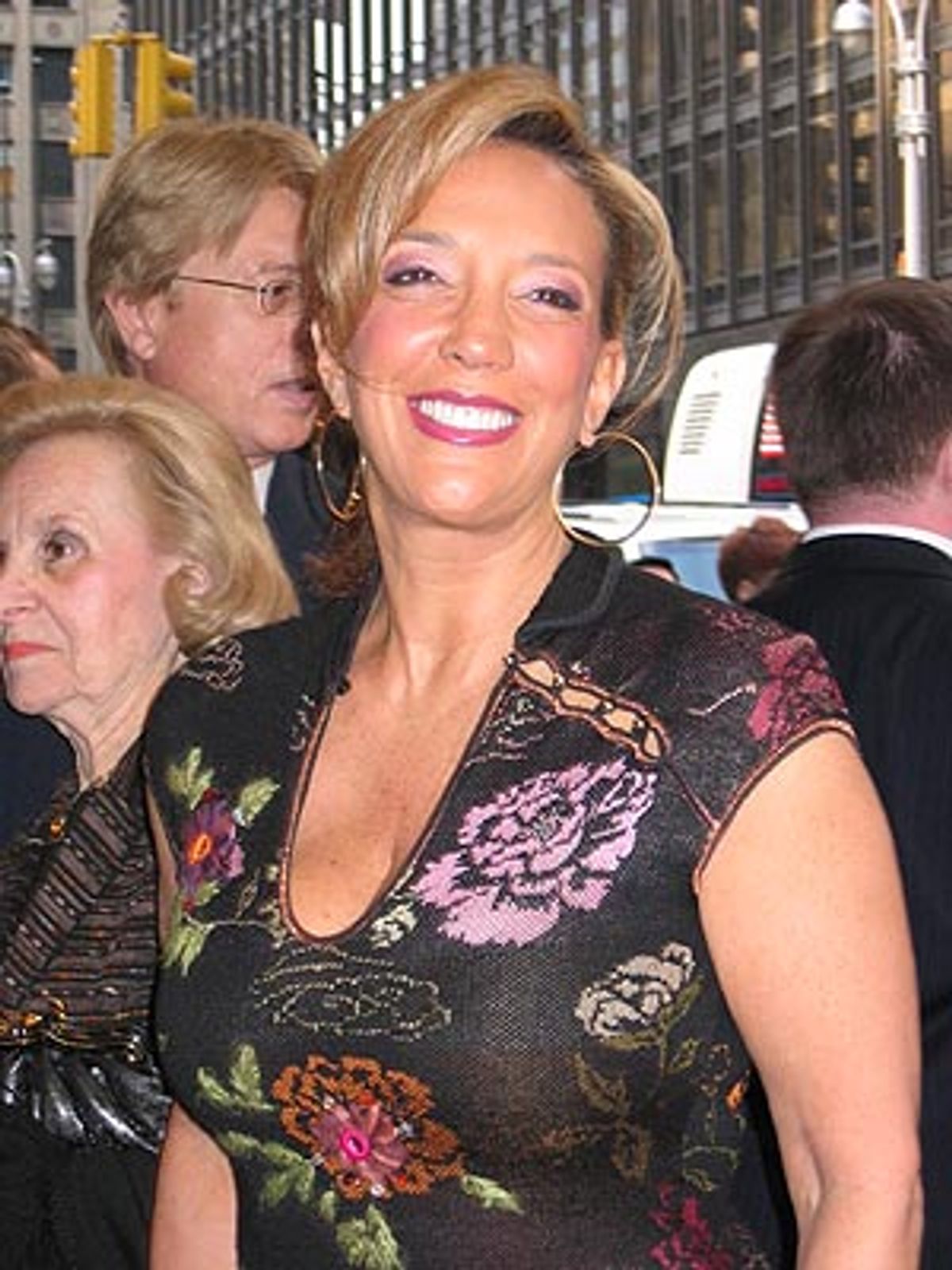 Denise Rich at Opening Night at Bombay Dreams