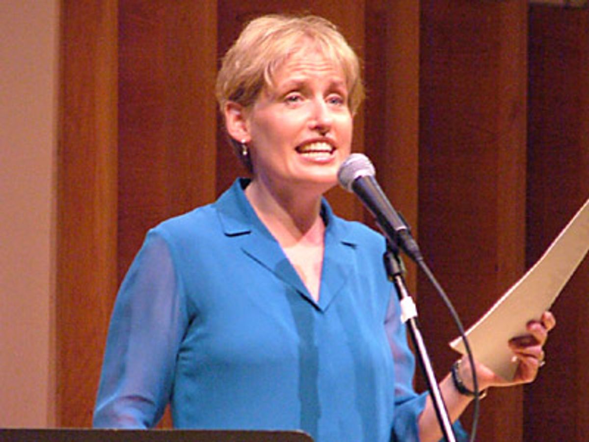 Liz Callaway treats the audience to her magnificent voice
singing selections from Time After Time at 