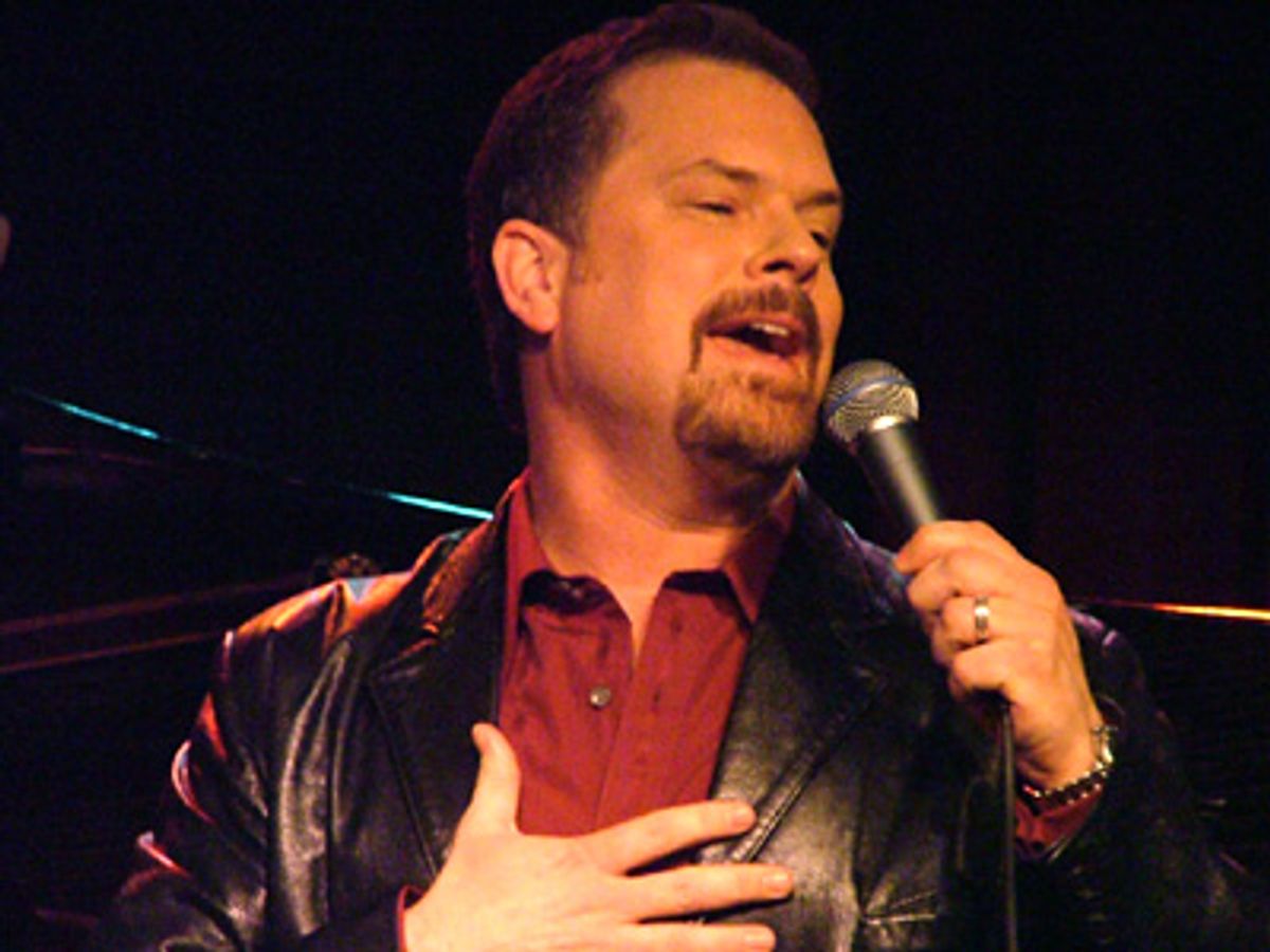 Mike Eldred at Jim Brickman At Birdland With Stephanie J. Block and Mike Eldred