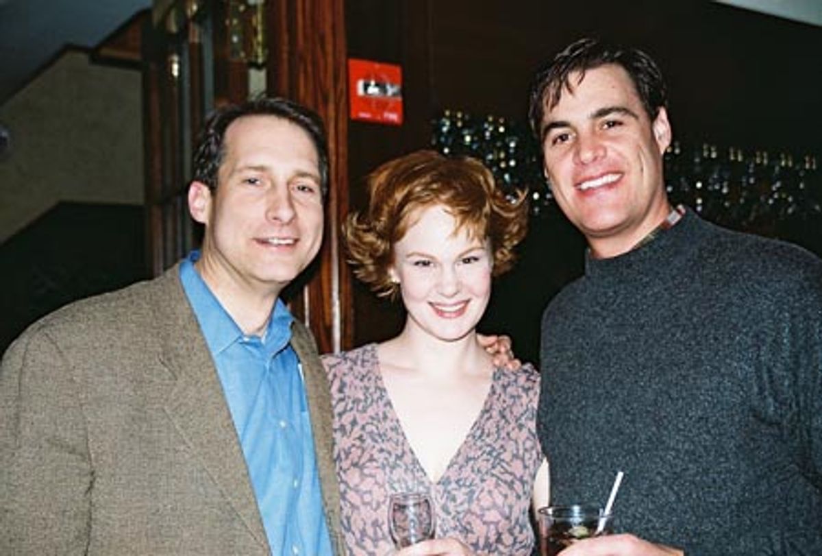 Gregg Edelman, Kate Baldwin and James Clow  at 