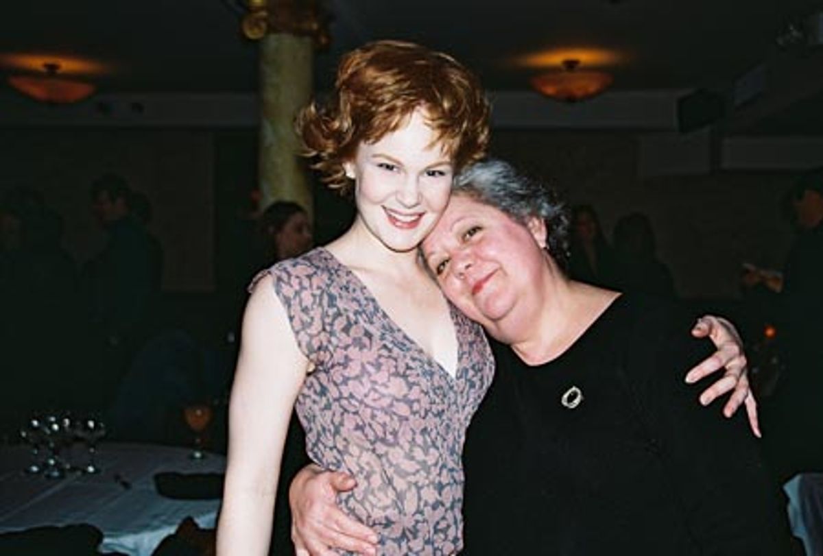 Kate Baldwin and onstage mother Martha Hawley at 