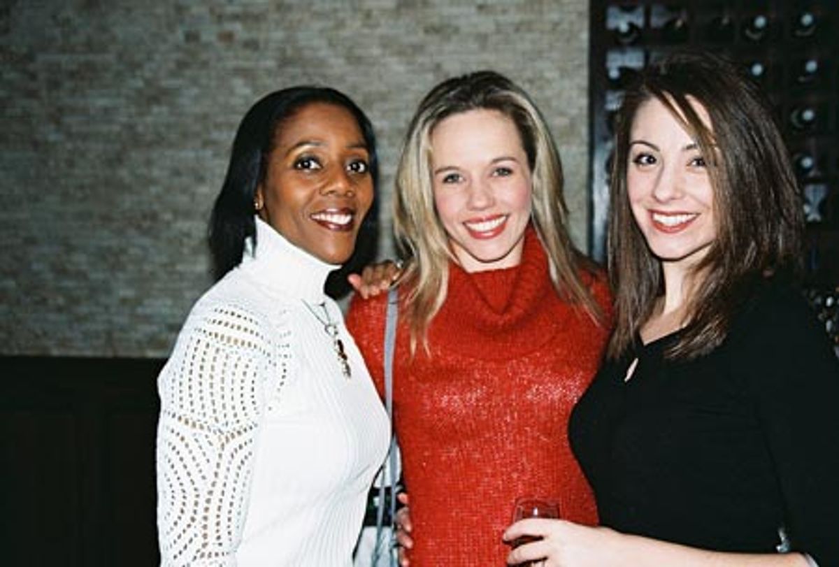 Laurie Williamson, Ashley Hull, and Susan Derry  at 