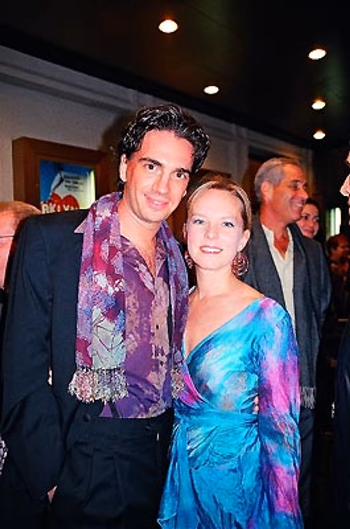 Jonathan Pinsky (Co-Producer) and wife Cathy at Brooklyn, the Musical Opening Night