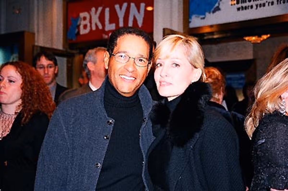 Bryant Gumbel and wife Hilary Quinlan  at 