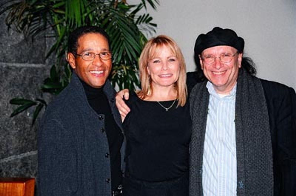 
Bryant Gumbel, Barri McPherson and Mark Schoenfeld  at 