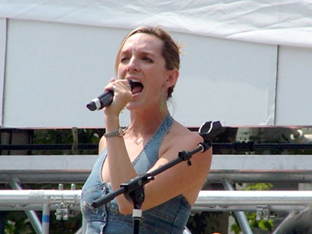 The incomparable Julia Murney
 at 