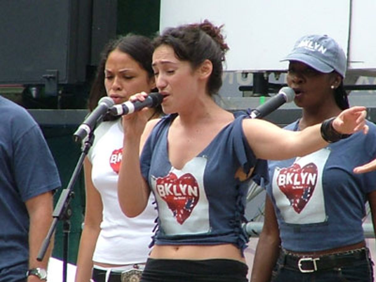 
Eden Espinosa kicks things off with 'Once Upon A Time'
from Brooklyn
 at 