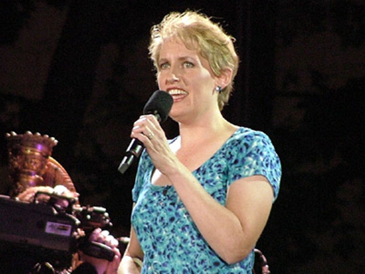 Liz Callaway sings 'The Story Goes On' - a song she
has wowed audiences with since she appeared in BABY at 