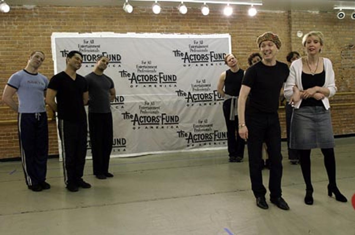 Charles, Julie and members of the Company at 