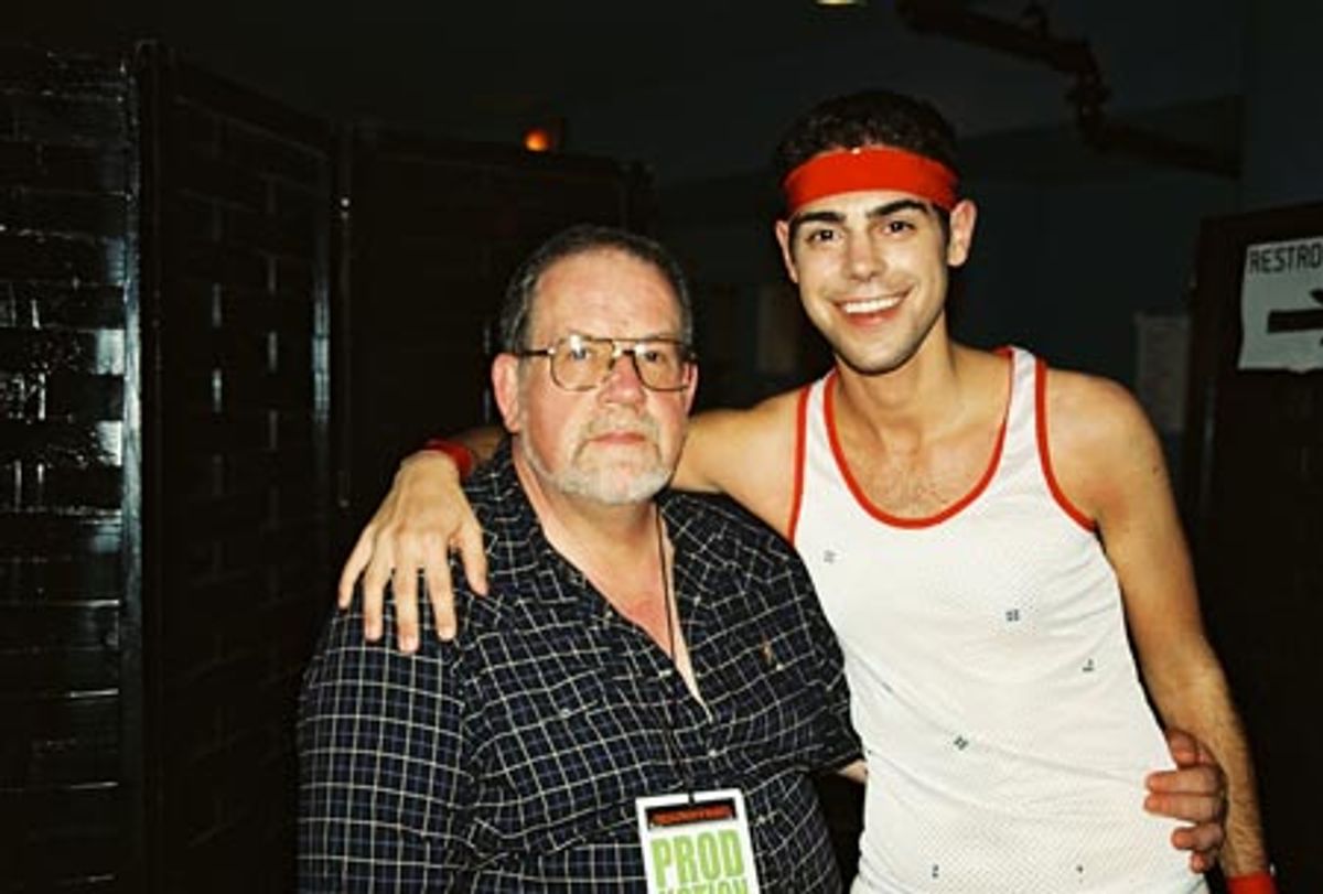 Craig Jacob (Production Stage Manager, Phantom of the Opera) and James Valletti at 