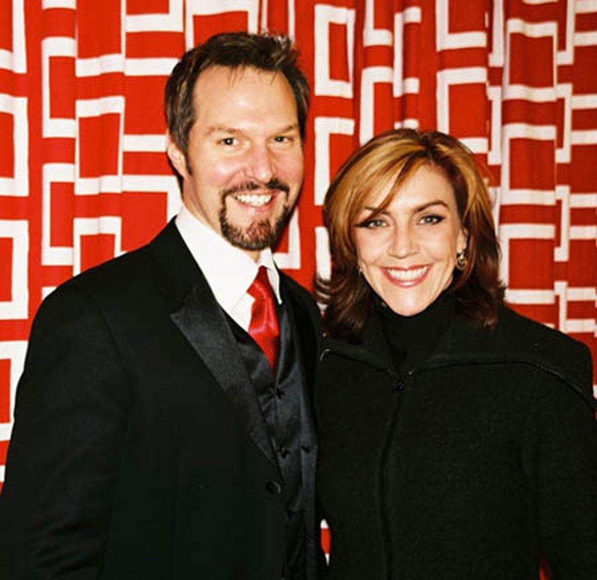 Ron Bohmer and Andrea McArdle  at 