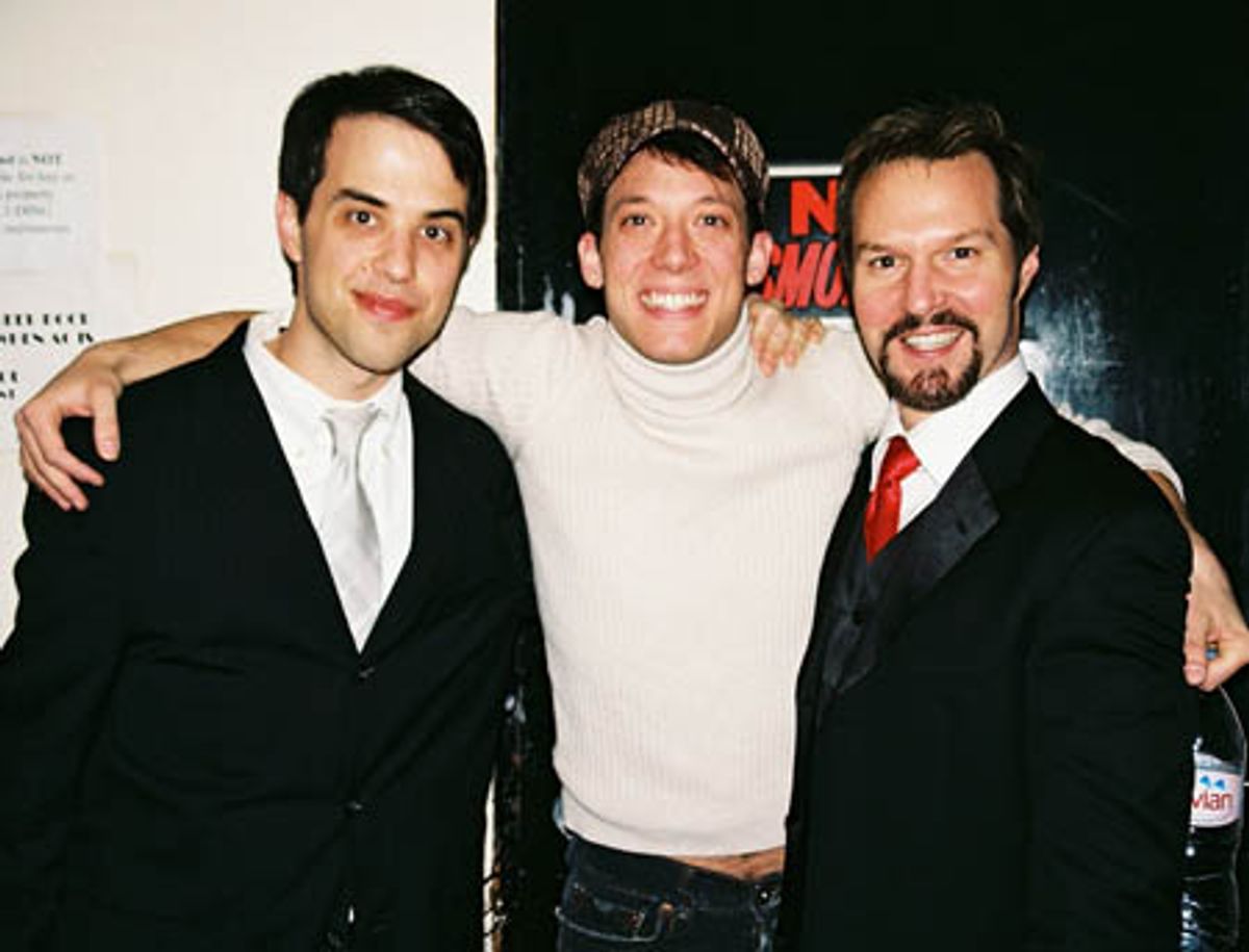 Ben Toth, John Tartaglia and Ron Bohmer  at 