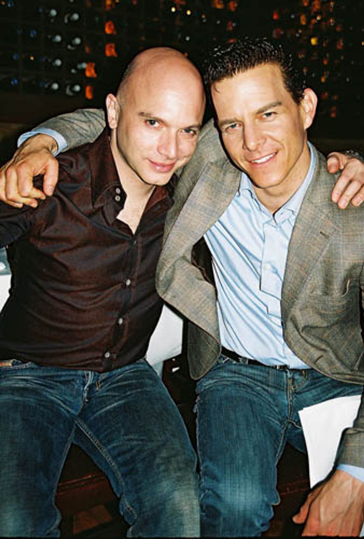 Michael Cerveris and Christian Hoff at 