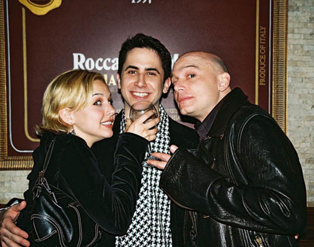 Jessica Grove, Rob Diamond and Michael Cerveris at 