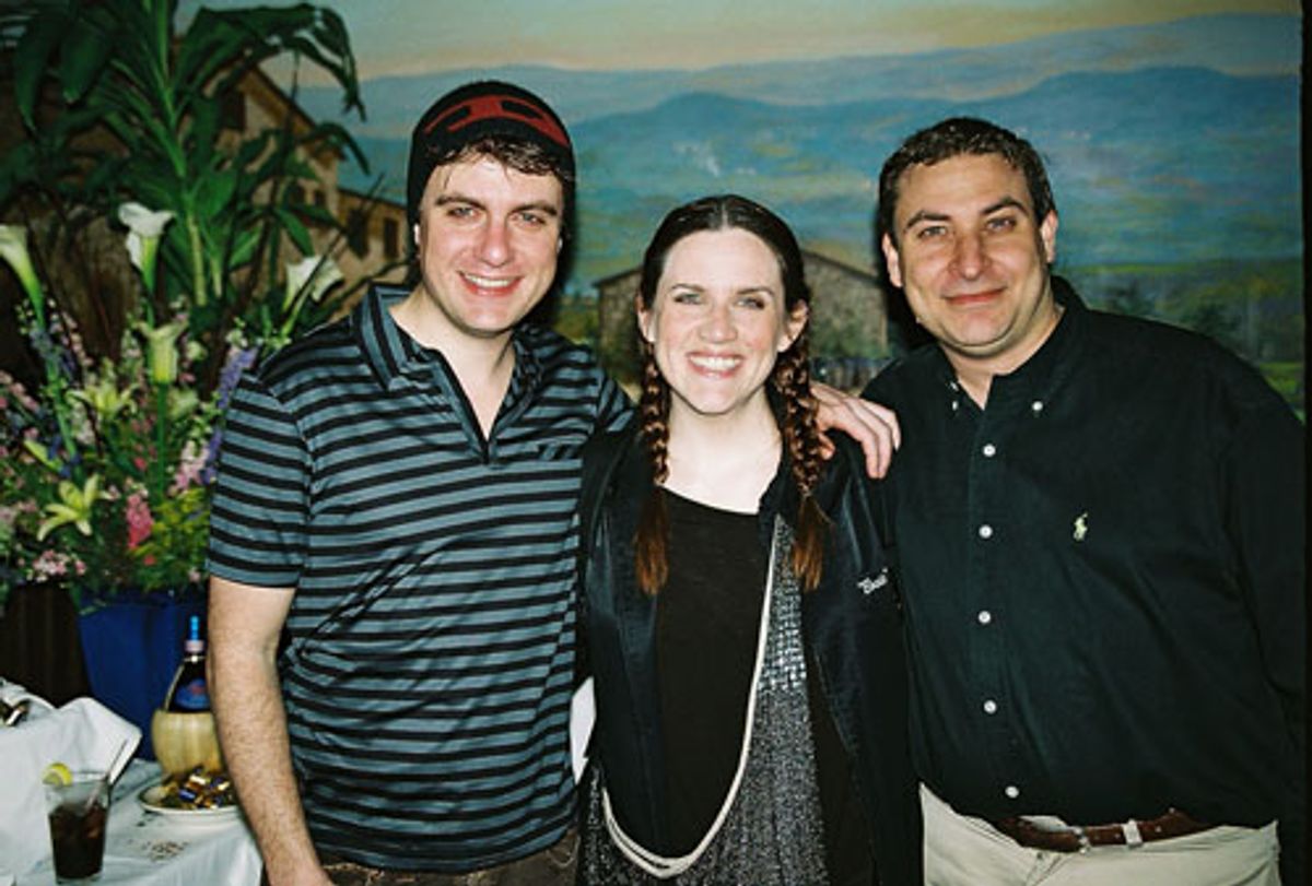 Manoel Felciano, Donna Lynne Champlin and Craig Brockman at 