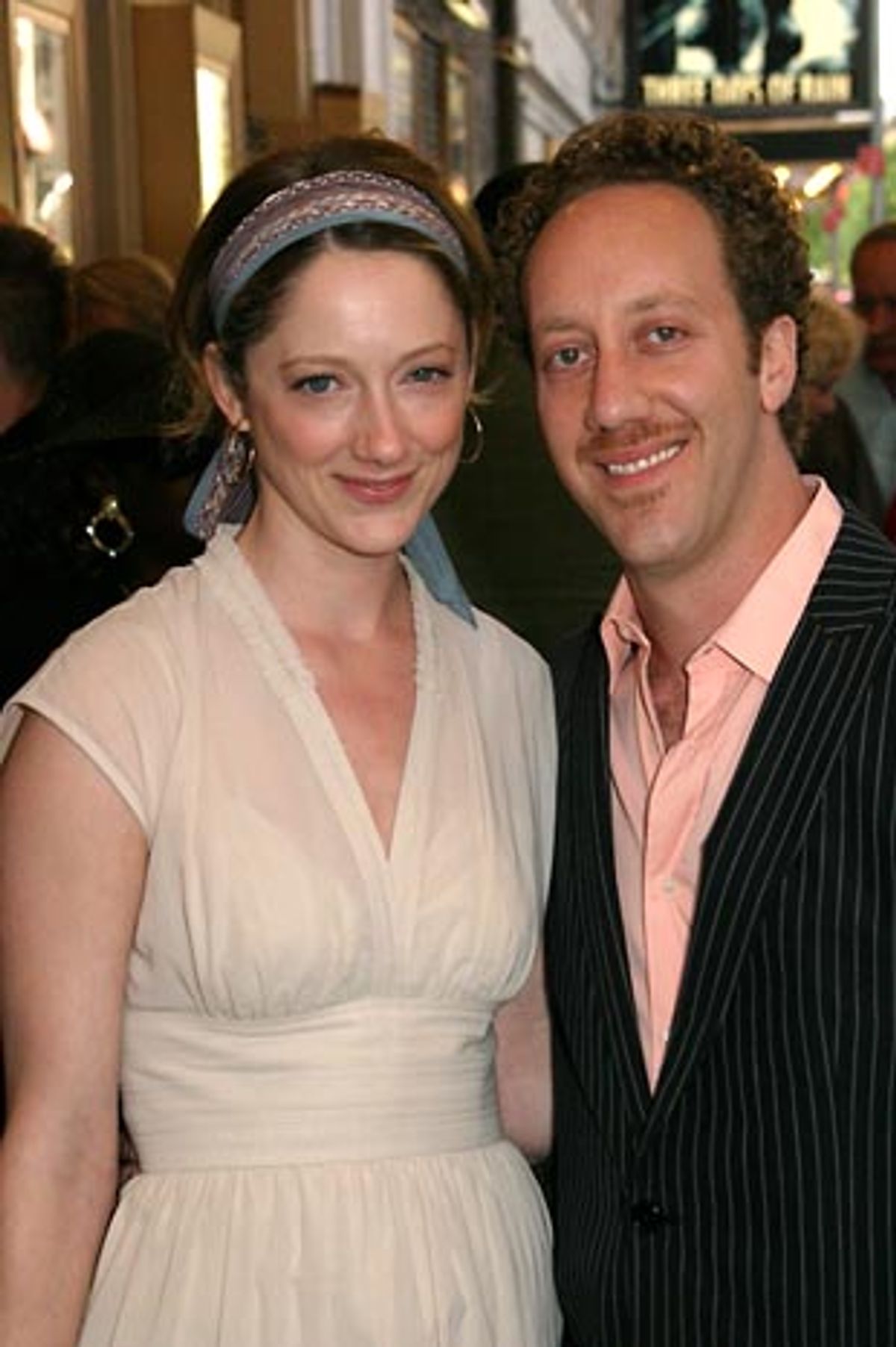 Judy Greer and Joey Slotnick at 