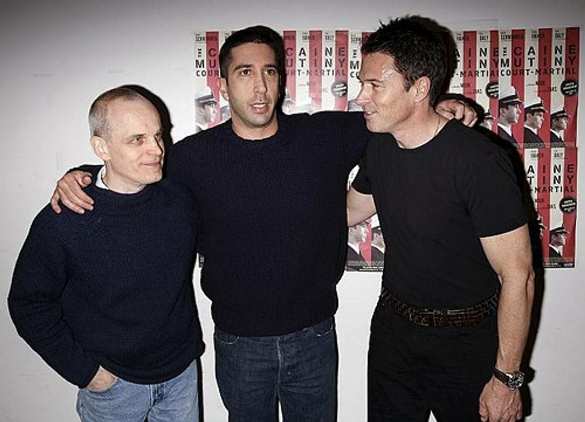 Zeljko Ivanek, David Schwimmer and Tim Daly at 