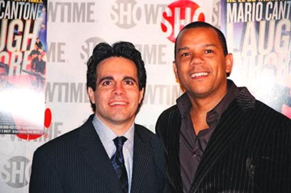 Mario Cantone and Jerry Dixon at 