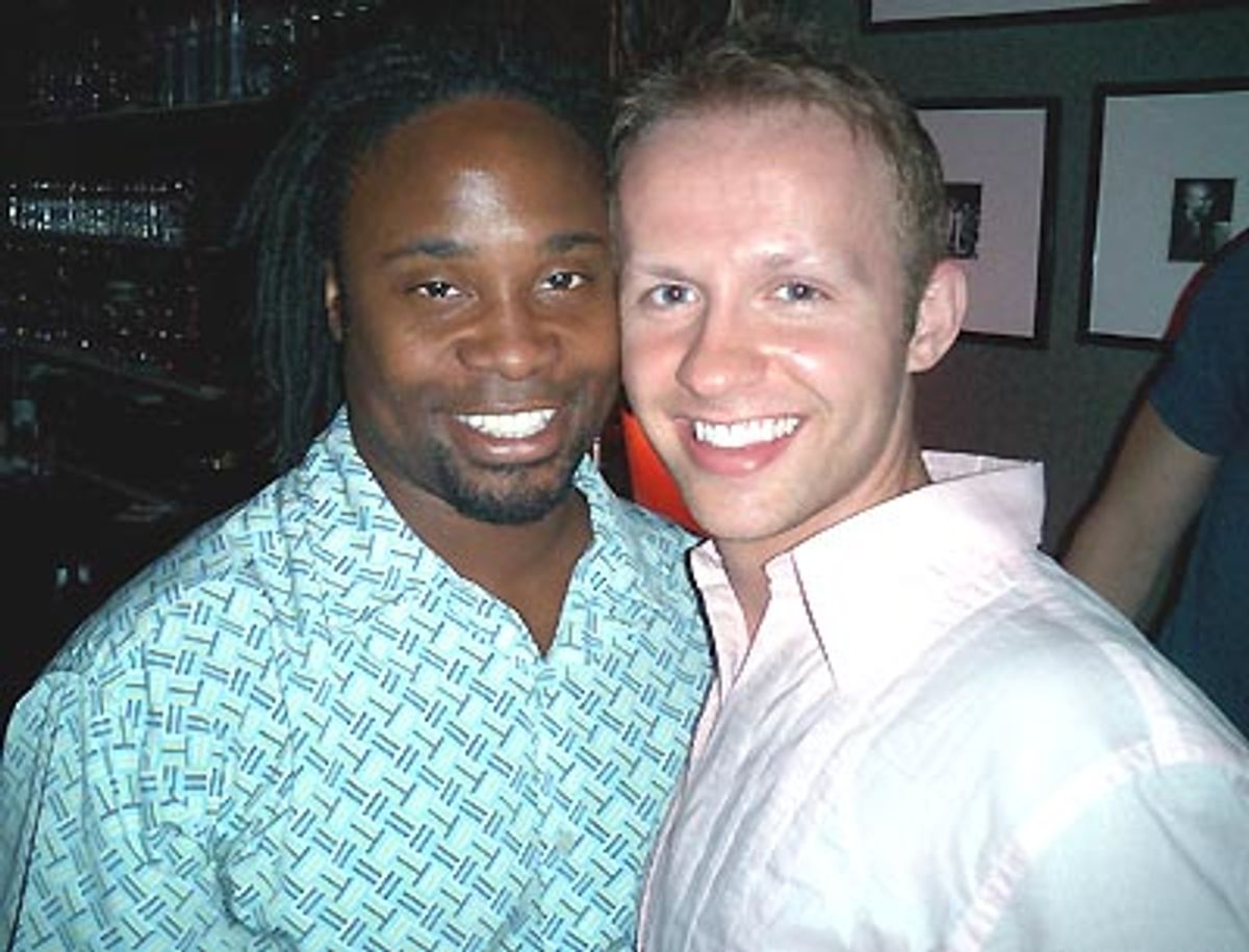 StarSearch winners Billy Porter and Marty Thomas  at 