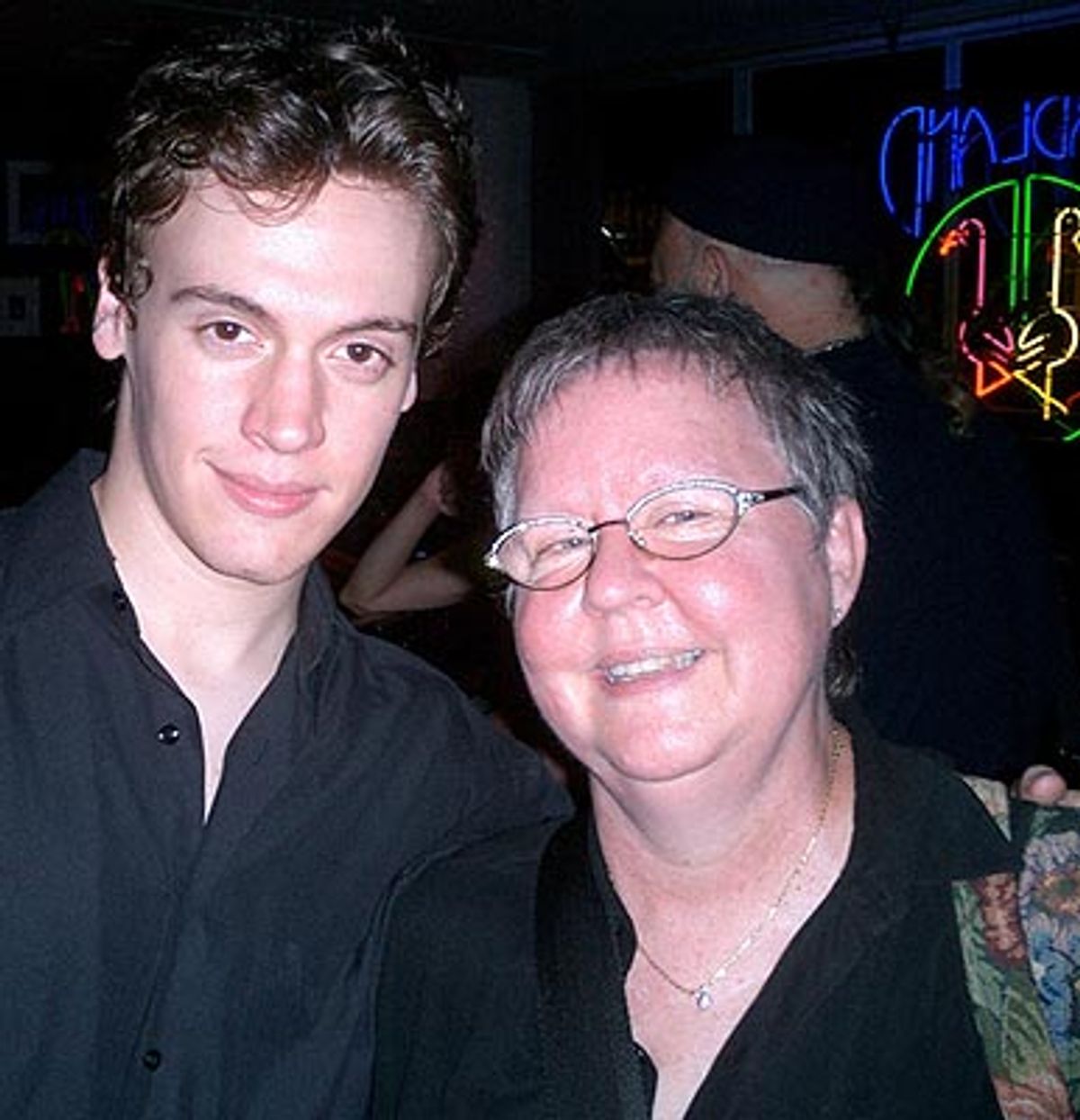Erich Bergen and Christine Lavin  at 