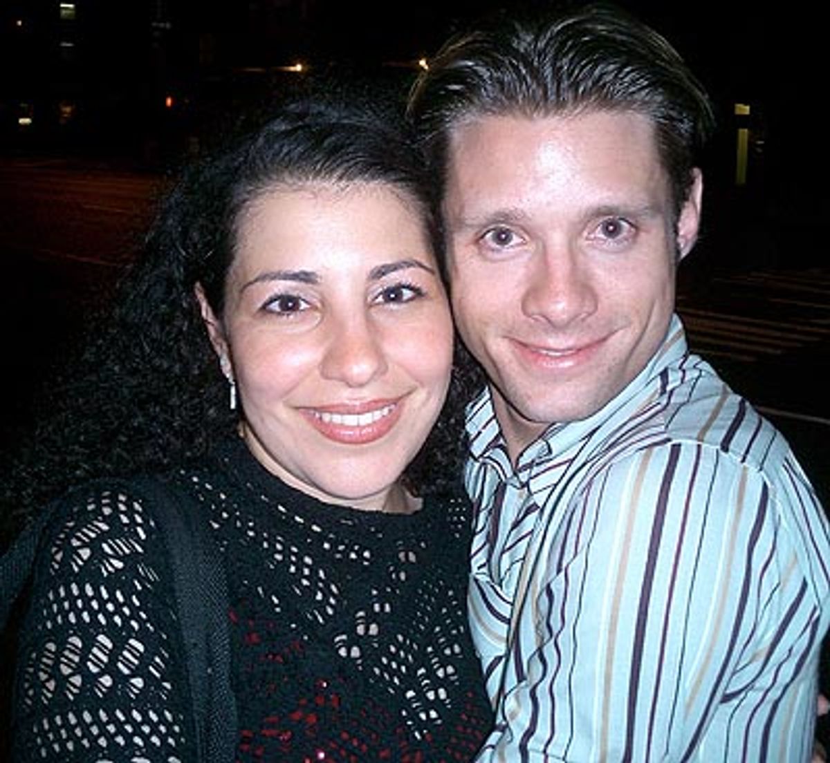Julie Garnye and Danny Pintauro  at 