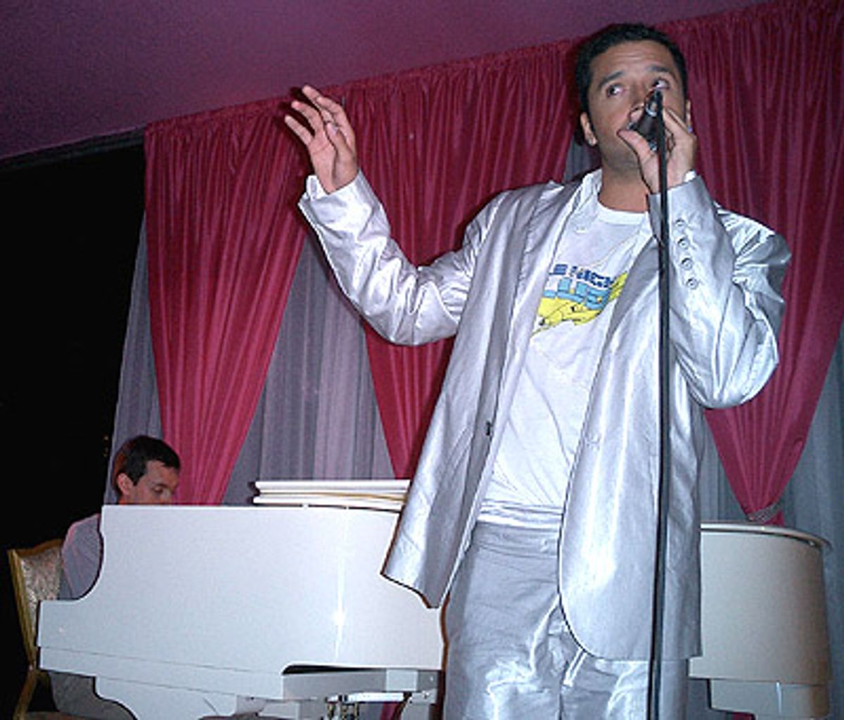 Jai Rodriguez with Andrew Lippa at 