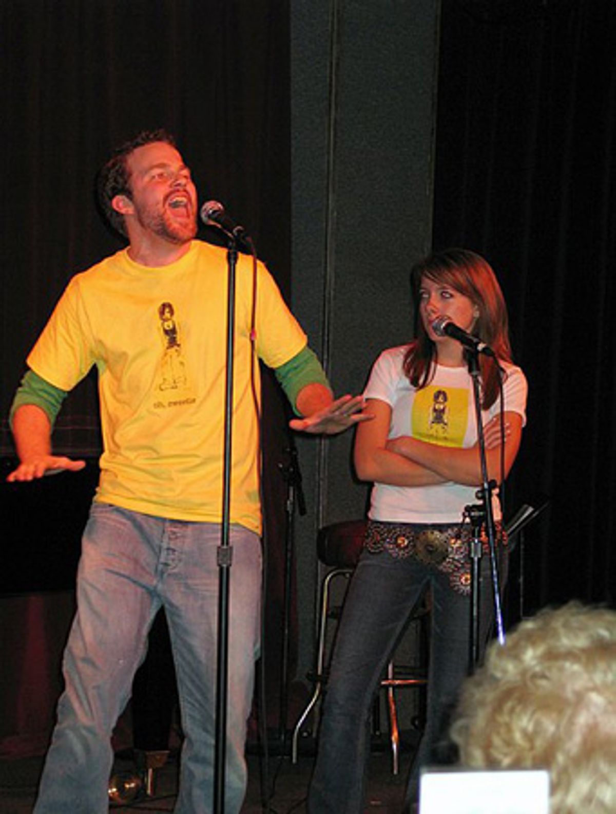 Eric Ankrim and Meredith Bull (THE TUTOR) at 