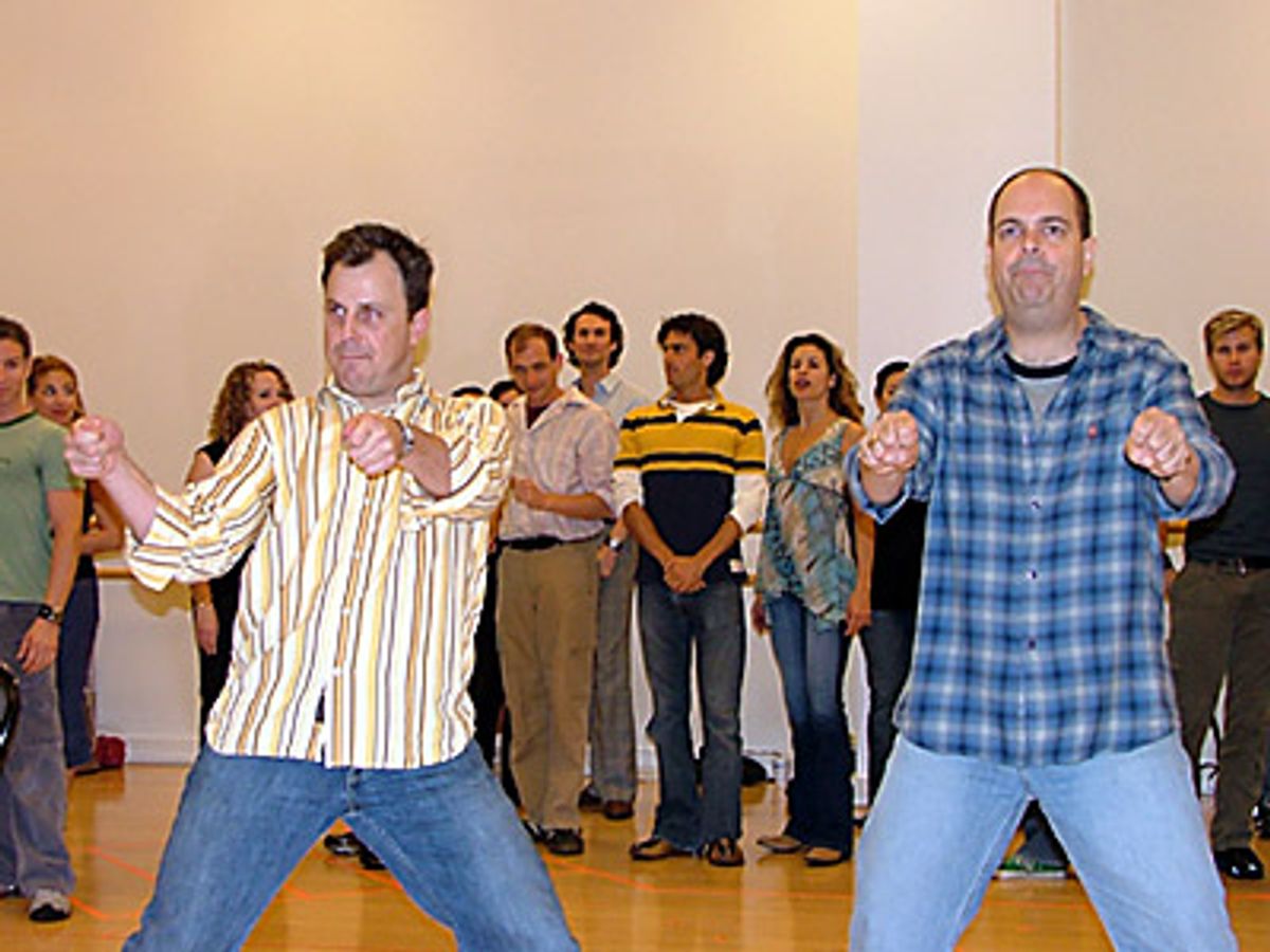 Brooks and Brad kick of the title song at 